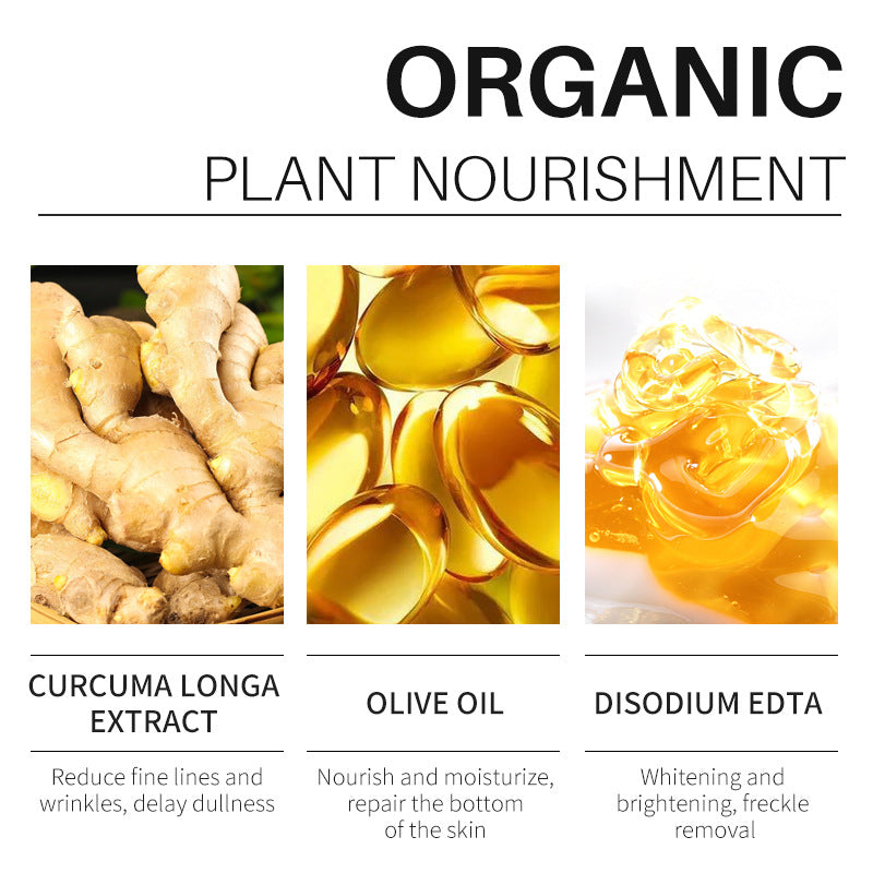 Masque Argile au Curcuma – Hydratant, Purifiant & Éclat, Tous Types de Peau, 50g