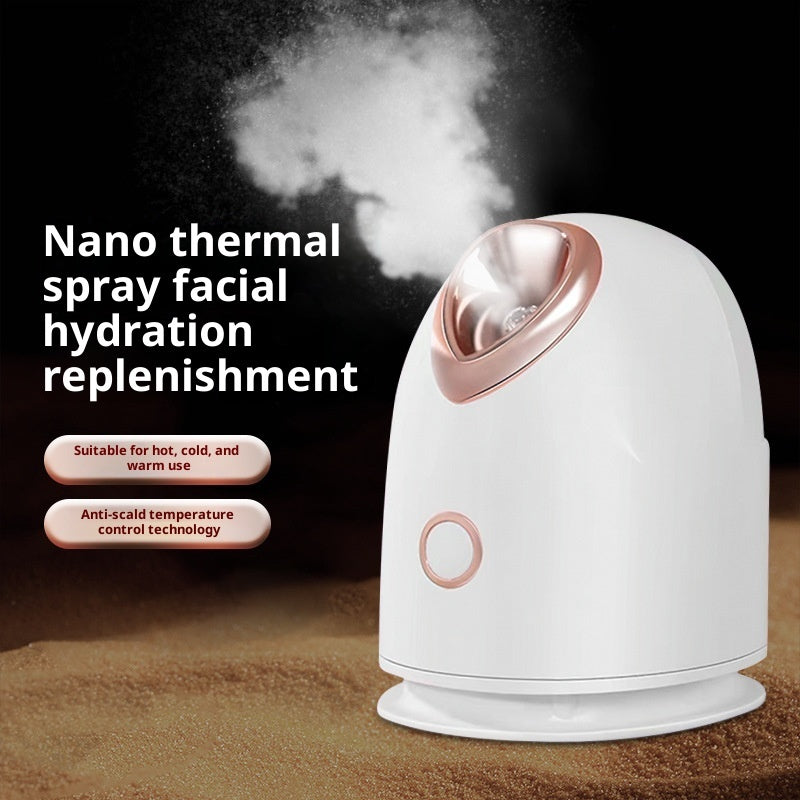 Vaporisateur Facial Nano Spray 3-en-1 – Chaud & Froid, 3 Modes, Hydratation Profonde