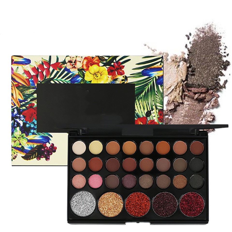 Palette Fards à Paupières 29 Teintes – Nude, Smoky & Terreuses, Maquillage Naturel & Intense
