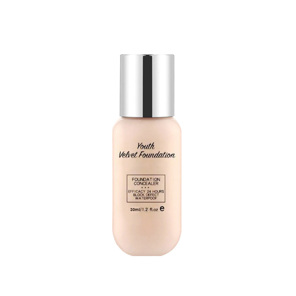 Fond de Teint Mat Waterproof Contrôle Sébum – Couvrance Totale, Léger & Longue Tenue, 35ml