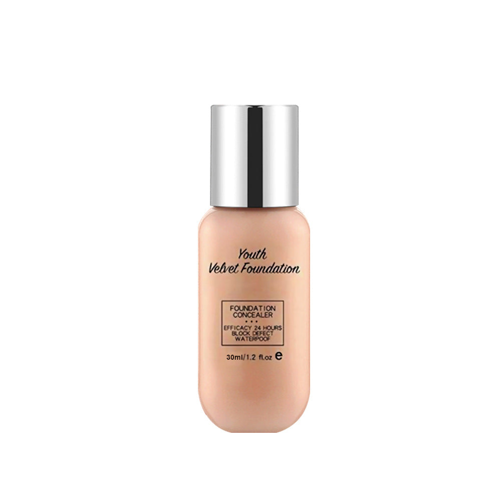Fond de Teint Mat Waterproof Contrôle Sébum – Couvrance Totale, Léger & Longue Tenue, 35ml