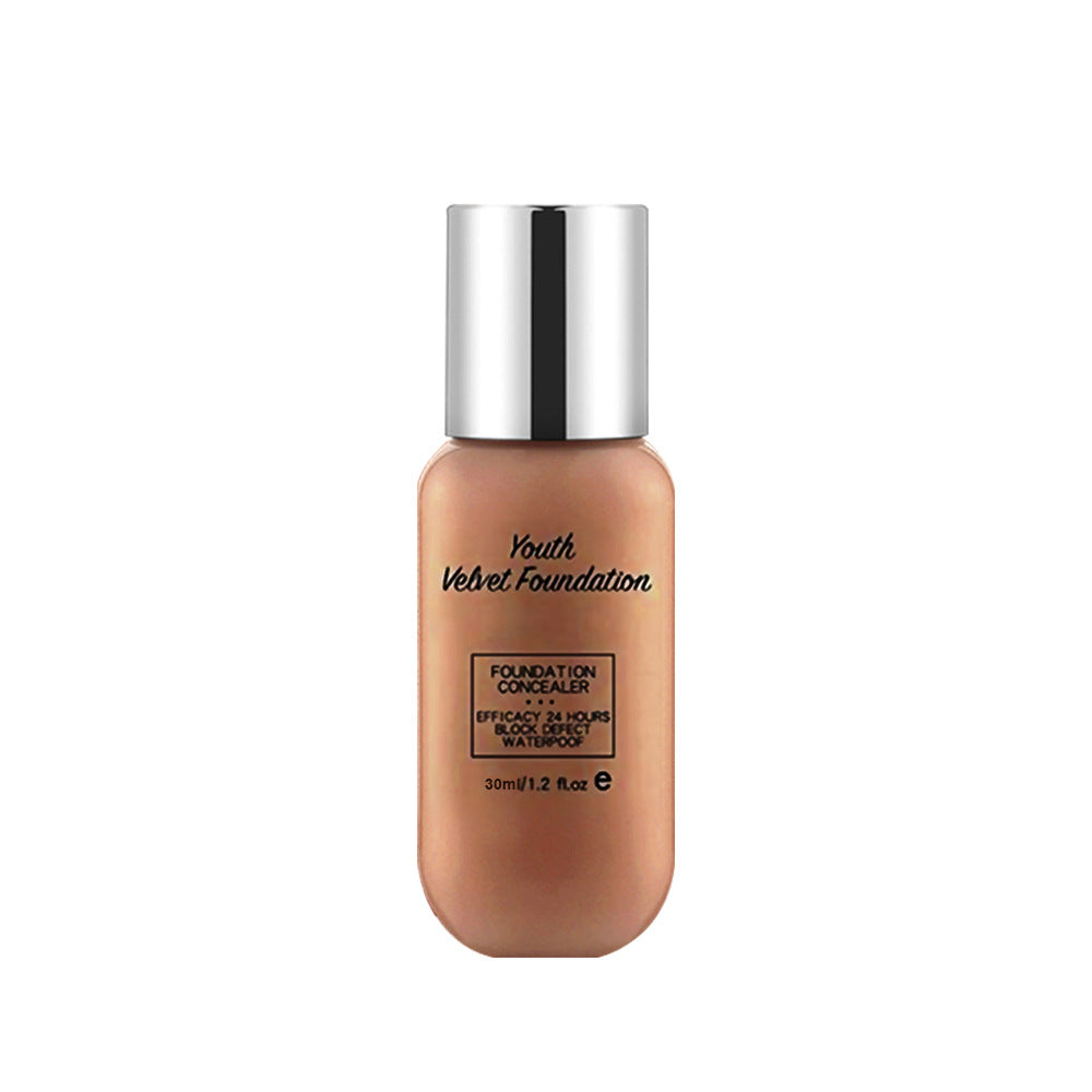 Fond de Teint Mat Waterproof Contrôle Sébum – Couvrance Totale, Léger & Longue Tenue, 35ml