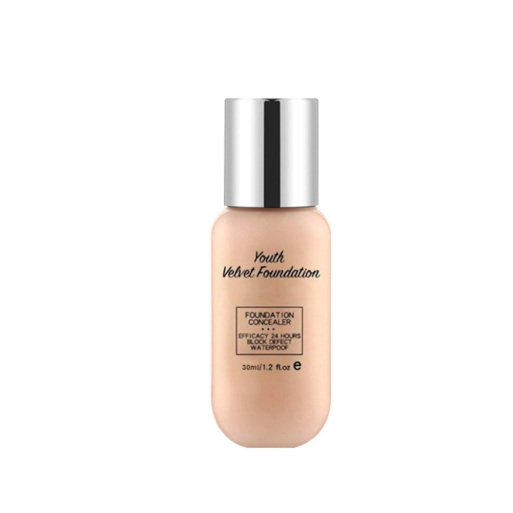 Fond de Teint Mat Waterproof Contrôle Sébum – Couvrance Totale, Léger & Longue Tenue, 35ml