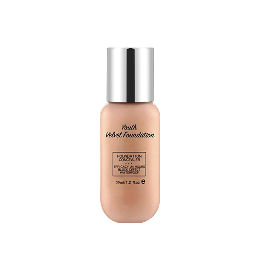 Fond de Teint Mat Waterproof Contrôle Sébum – Couvrance Totale, Léger & Longue Tenue, 35ml
