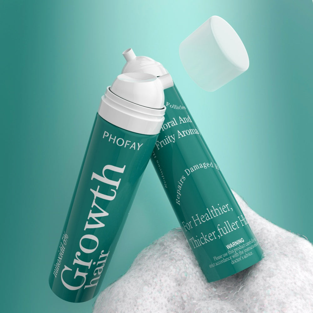 Mousse anti-chute au minoxidil pour stimuler la repousse et renforcer les cheveux