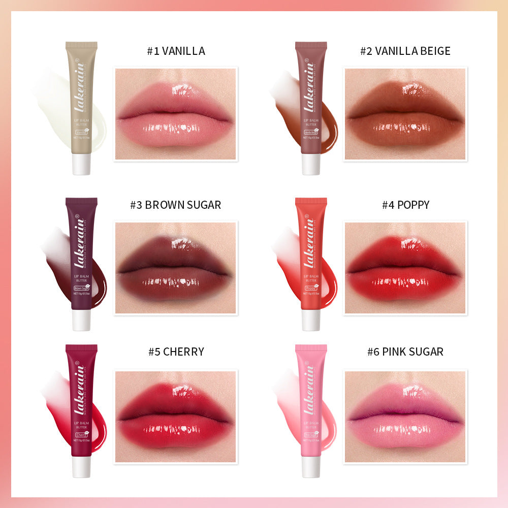 Nourishing & Hydrating Butter Lip Balm – Water Light Texture, 6 Delicious Shades