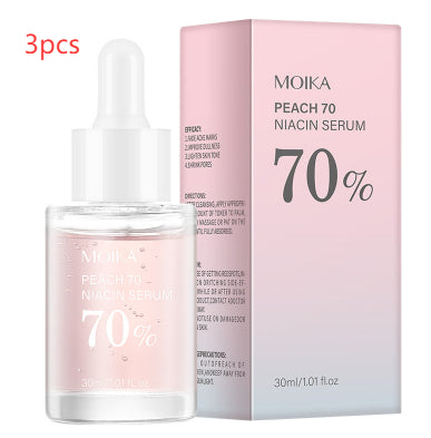 Sérum visage à la niacinamide et acide hyaluronique pour hydratation et réduction des pores, 30ml