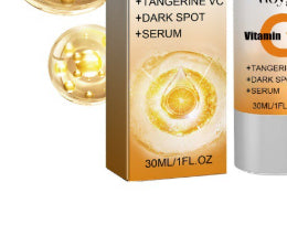 Tonique visage vitamine C hydratant éclat anti-âge rétinol aloé vera 30ml packaging