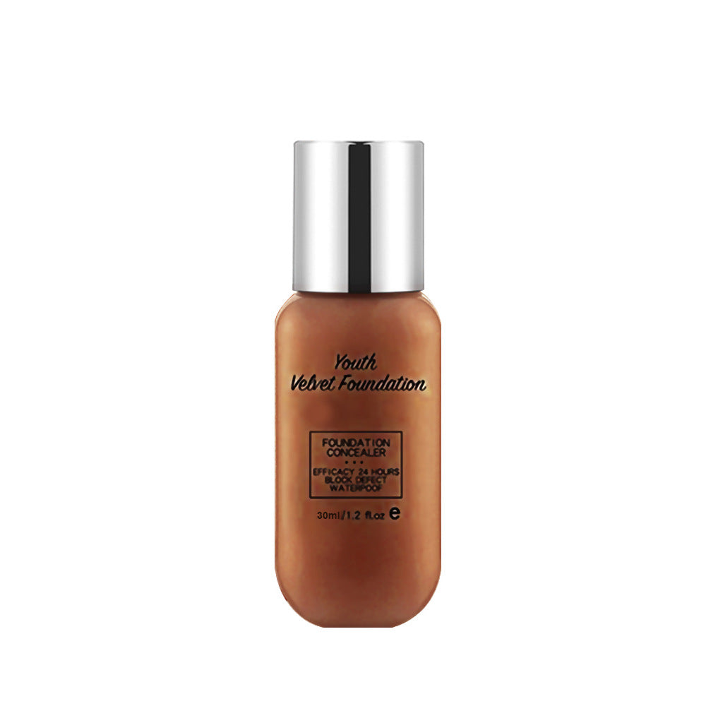 Fond de Teint Mat Waterproof Contrôle Sébum – Couvrance Totale, Léger & Longue Tenue, 35ml