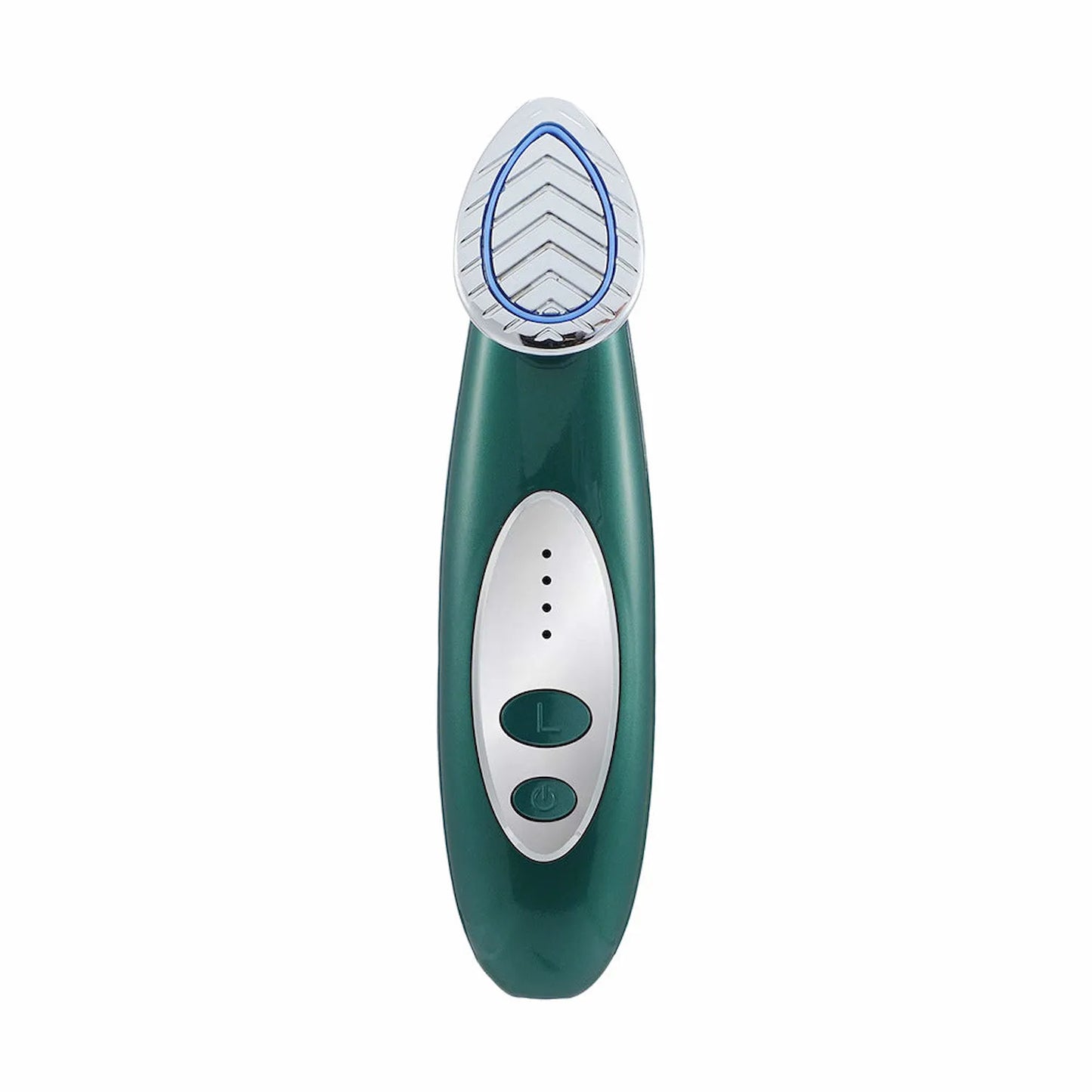 Appareil EMS microcourant vert et blanc pour rajeunissement de la peau avec fonction lifting et anti-rides rechargeable USB