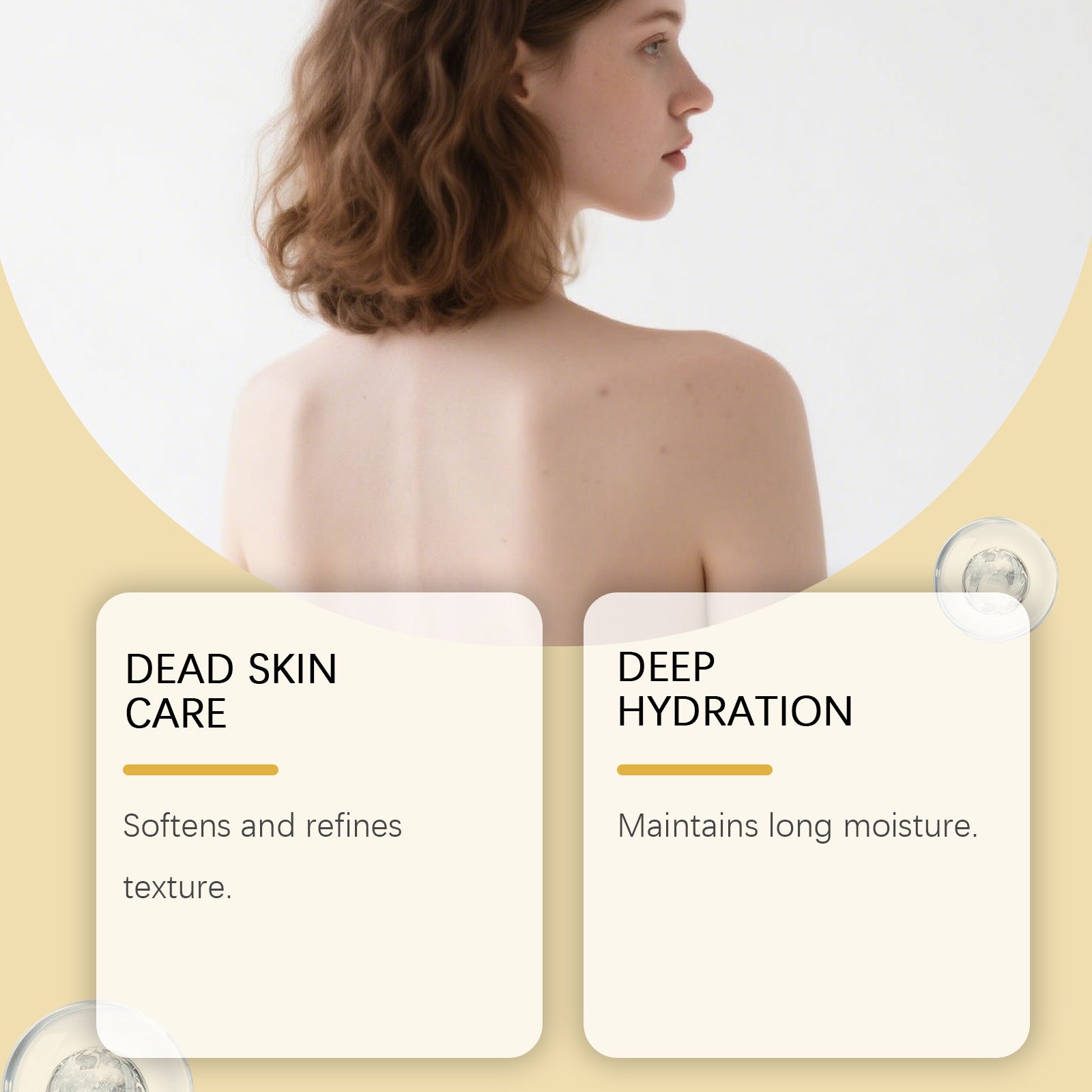 Crème gommage corps au curcuma avec sel marin et lait, exfoliant naturel pour peau lumineuse et hydratée, 100g tube