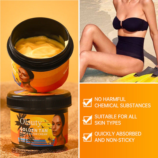 Crème autobronzante Sun-aid Sun Tanning pour un teint doré naturel et hydratant sans soleil, idéale plage et piscine