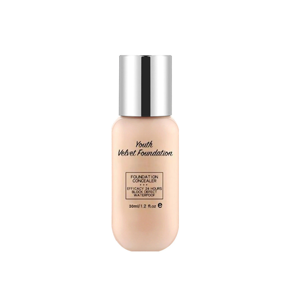 Fond de Teint Mat Waterproof Contrôle Sébum – Couvrance Totale, Léger & Longue Tenue, 35ml