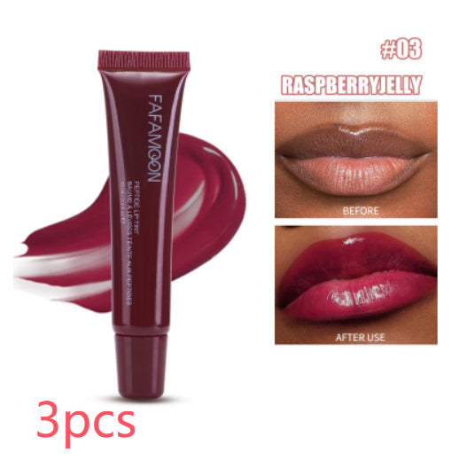 Laque à lèvres brillante effet miroir waterproof, hydratante, 5 teintes, 10ml, finition glossy lip glaze