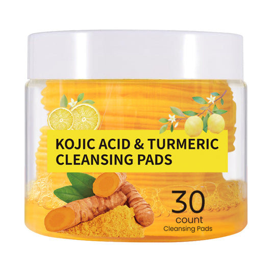 Lingettes Nettoyantes Visage au Curcuma – Nettoyage Profond, Démaquillantes & Purifiantes