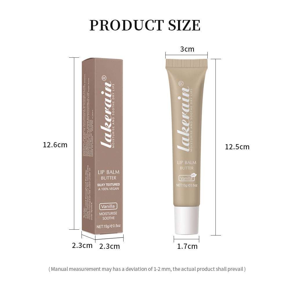 Nourishing & Hydrating Butter Lip Balm – Water Light Texture, 6 Delicious Shades