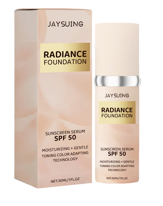Fond de teint liquide couvrant avec correcteur et protection solaire SPF, enrichi en acide hyaluronique et extraits d’algues, 30ml