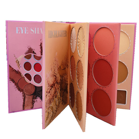 Palette Fards à Paupières 43 Teintes – Nacré, Mat & Pailleté, Regards Intenses & Naturels