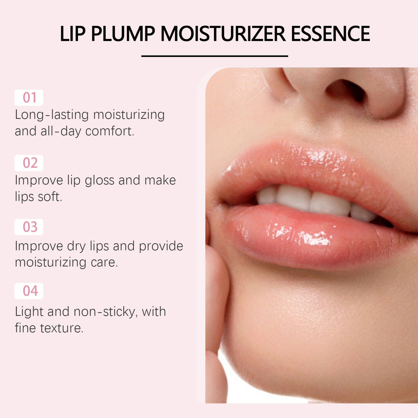 Gloss Lèvres Repulpant & Réparateur – Gingembre, Collagène, Vitamine E & Aloe Vera, 5ml