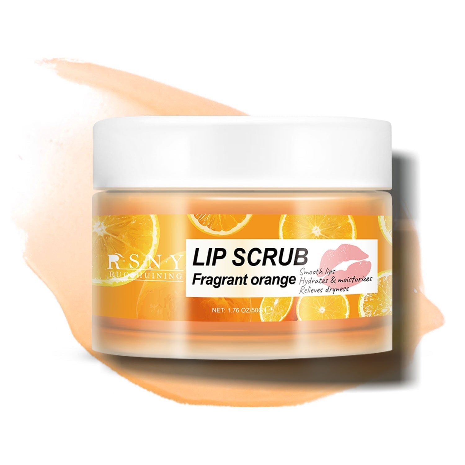 Gommage lèvres agrume exfoliant doux parfum lilas 50g lèvres hydratées et lisses